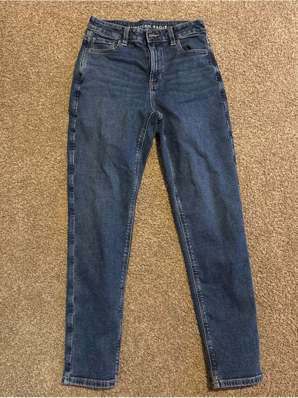American Eagle Outfitters Women’s Skinny Jeans - Dark Blue Wash